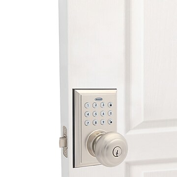 Honeywell 8832301S Smart Door Locks Digital Door Knob Bluetooth Door Lock, Satin Nickel