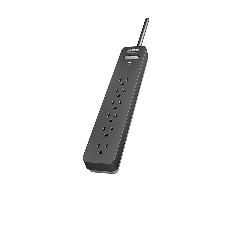 APC Essential Surgearrest 6 Outlet Electronic Surge, 10' Cord, 1080 Joules (PE610) image 1