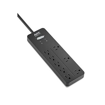APC Home/Office SurgeArrest 8 Outlet Electronic Surge, 6' Cord, 2160 Joules (PH8)