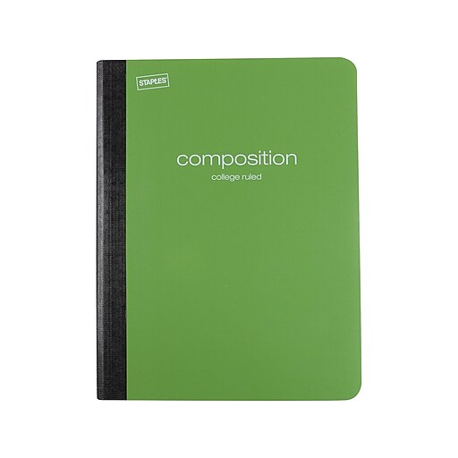 Shop Staples for Staples® Poly Composition Notebook, College Ruled
