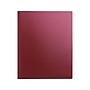 Staples 2-Pocket Presentation Folder, Burgundy (21623-CC/20645)~#|#~sp38165124_sc7