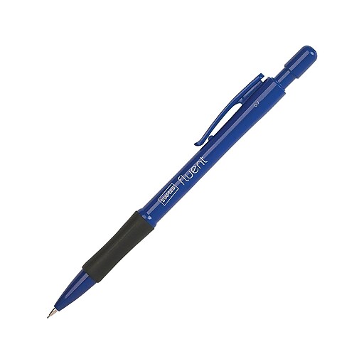 Staples Fluent Mechanical Pencils, No. 2 Soft Lead, Dozen (18307) at