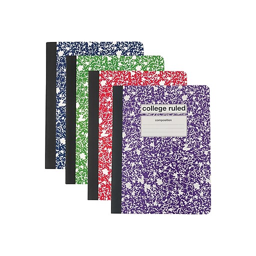 Shop Staples for Staples® Composition Notebook, College Ruled, Assorted