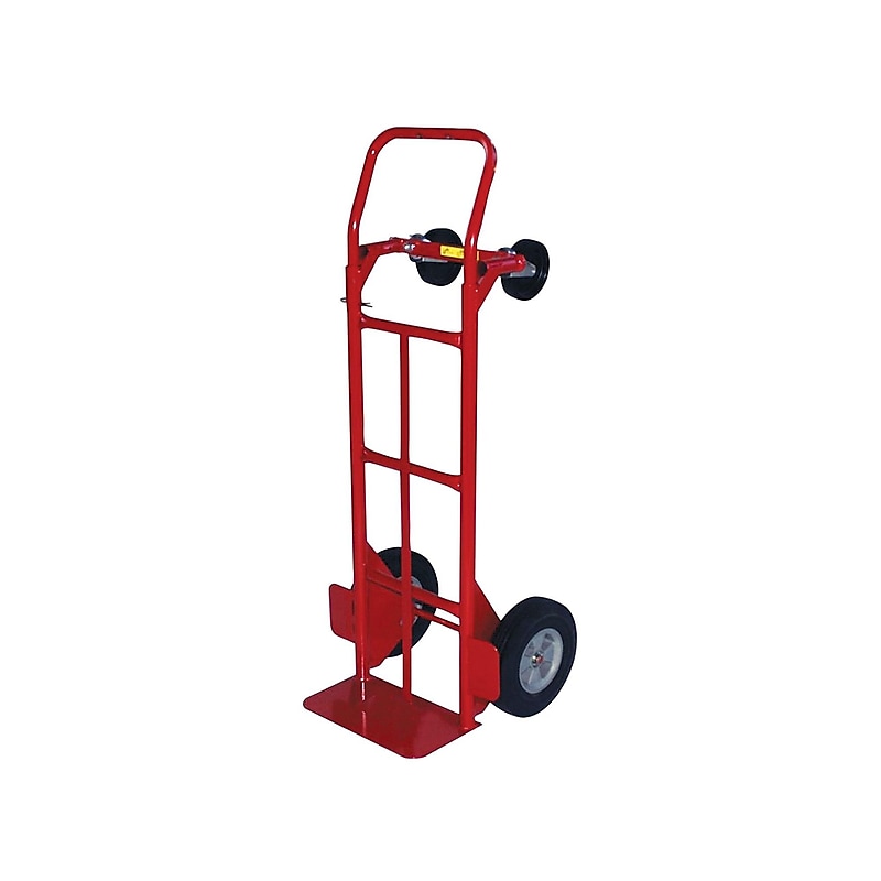 Milwaukee Convertible Hand Truck, 800 lbs., Red (47180) image 1