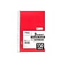 Mead 3-Subject Notebooks, 6" x 9.5", College Ruled, 150 Sheets, Assorted Colors, 12/Carton (06900CT)~#|#~sp38165413_sc7