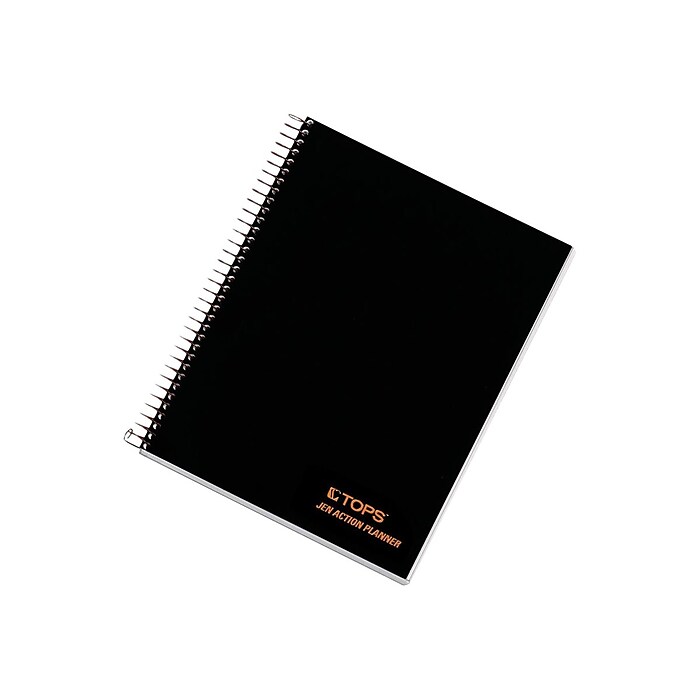 TOPS Jen Action Planner 1-Subject Notebook, 6.73