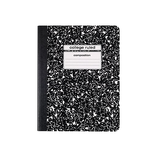 Staples® Composition Notebook, Marble, College Ruled Staples