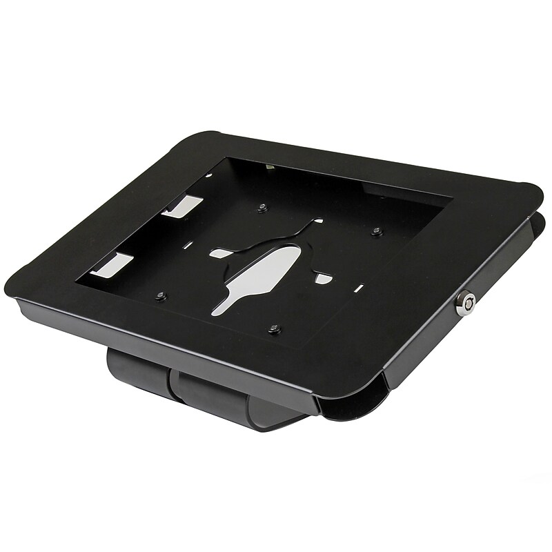 StarTech.com® Lockable Desk/Wall Mountable Tablet Stand for iPad, Black (SECTBLTPOS) image 1