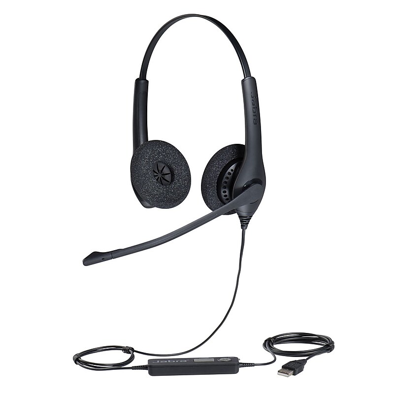 Jabra® BIZ 1500 Duo USB Over-the-Head Headset image 1