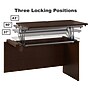 Bush Business Furniture Westfield 72"W 3 Position Sit to Stand L Desk w/ Hutch and File Cabinet, Mocha Cherry (SRC124MRSU)~#|#~sp38462049_sc7