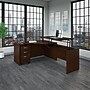Bush Business Furniture Westfield 60"W Right Hand 3 Position Sit to Stand L Desk w/ File Cabinet, Mocha Cherry (SRC128MRSU)~#|#~sp38463765_sc7