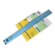 C-Line Plastic Compact File Sorter, Multiple Index, Blue (30526)