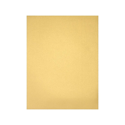 LUX 105 lb. Cardstock Paper, 8.5 x 11, Silver Metallic, 50 Sheets/Pack  (81211-C-78-50)