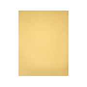 LUX Cardstock Colored Paper, 60 Lbs., 8.5" x 11", Gold Metallic, 50 Sheets/Pack (81211-P-40-50)