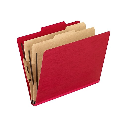 Pendaflex Paperboard Classification Folder, Letter Size, 2Dividers