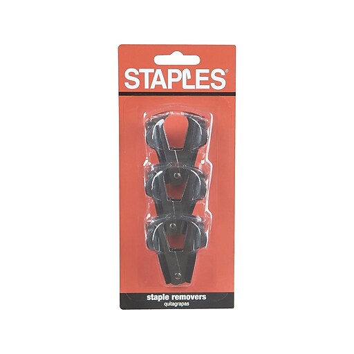 Staples Claw Staple Remover, 3/Pack (10583) at Staples