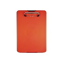 Saunders SlimMate Plastic Storage Clipboard, Letter Size, Red