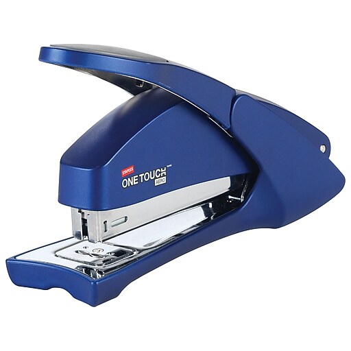 Staples Aero Full Strip Stapler, 20Sheet Capacity, Blue