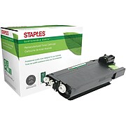 Sustainable Earth by Staples Remanufactured Black High Yield Toner Cartridge Replacement for Sharp AL-100TD