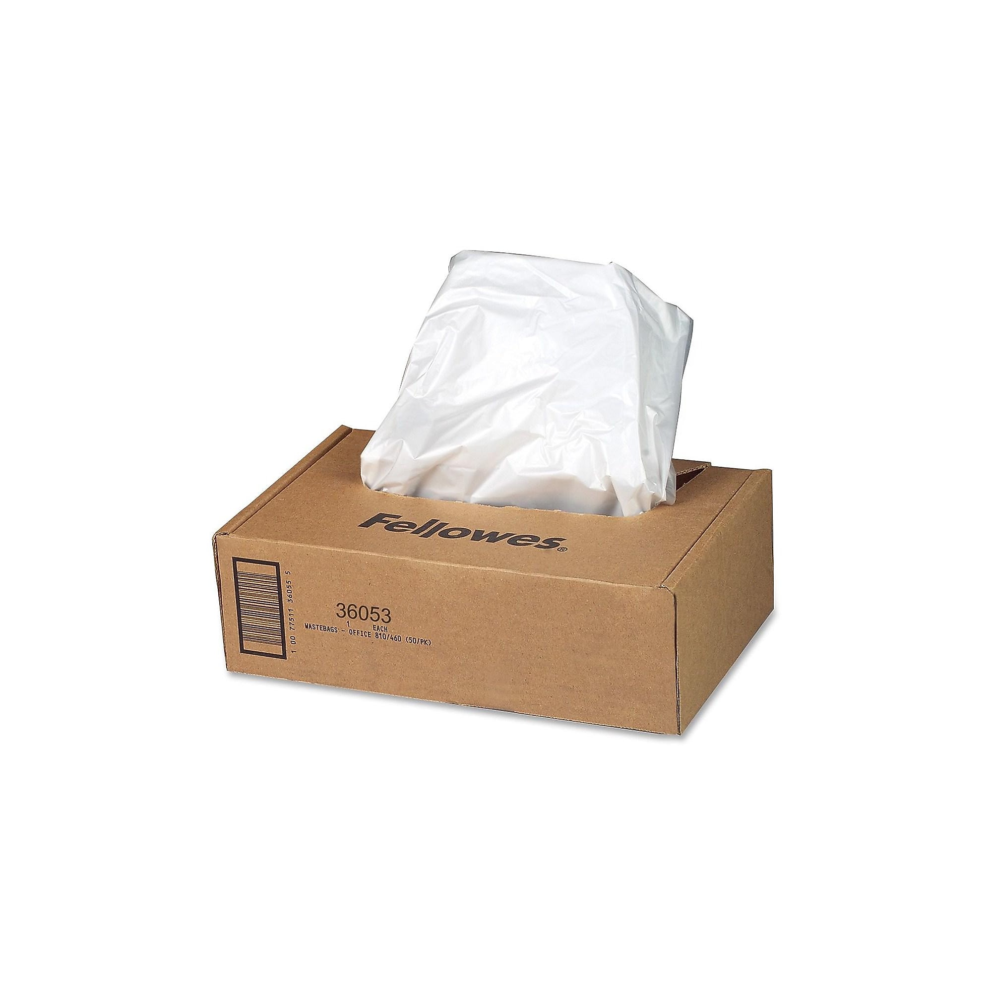 Fellowes Shredder Bags 9 Gal., 100/Box (36053) Sansujyuku sansujyuku.com