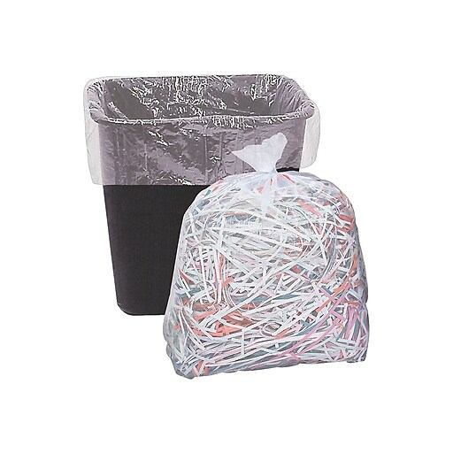 Shop Staples for Brighton Professional™ Trash Bags, Clear, 10 Gallon