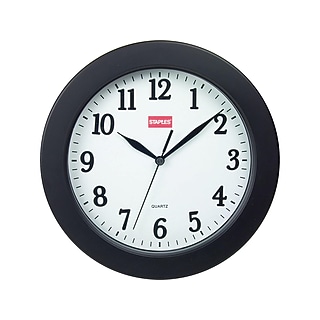 米国発【STAPLES社】企業物 USムーブメント ウォールクロック 時計 Wall Clocks | Staples