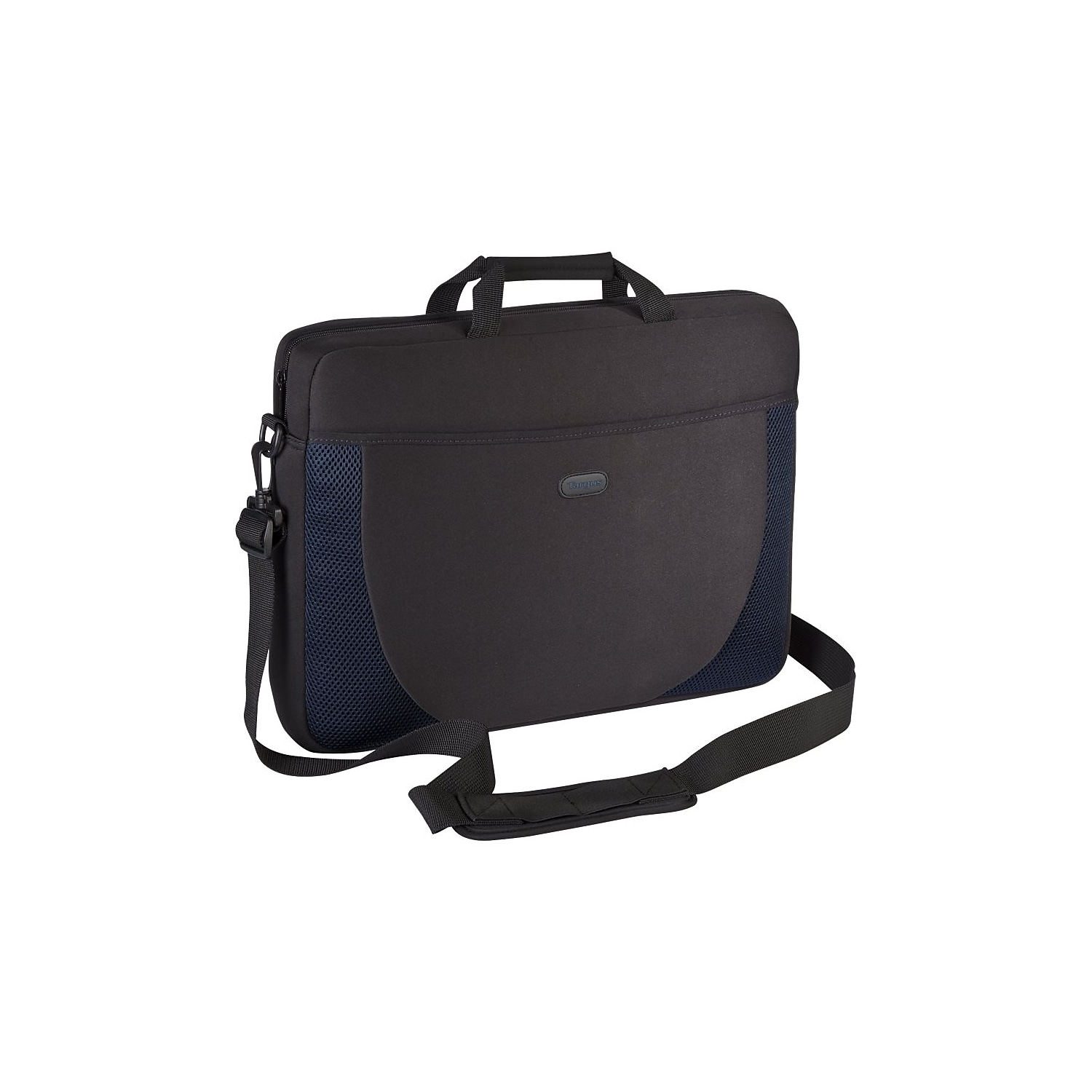 Targus Neoprene Laptop Sleeve for 17" Laptops Black/Blue (CVR217) 792030 - Picture 1 of 2