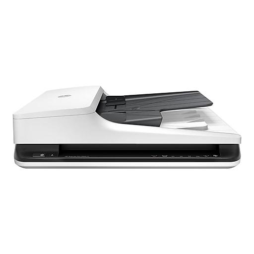 HP Scanjet Pro 2500 f1 L2747ABGJ Desktop Scanner, Black/White Staples