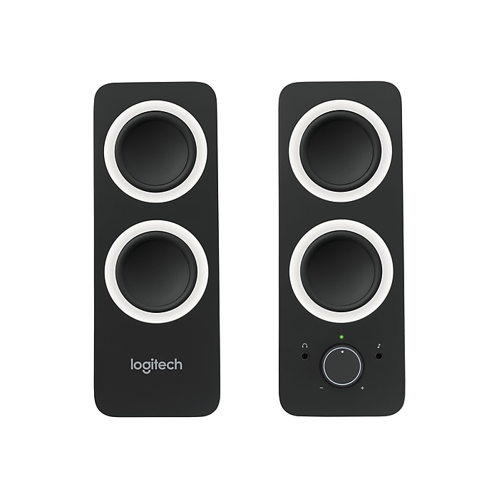 Logitech Z200 Computer Speaker, Black (980-000800) | Staples