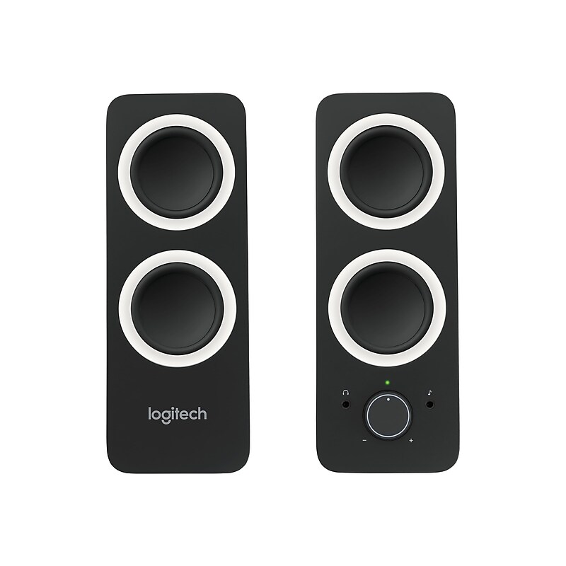 Logitech Z200 Computer Speaker, Black (980-000800) image 1