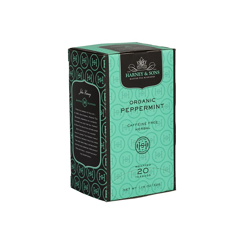 Harney & Sons Organic Peppermint Premium Tea, 20/BX (HSF00952) image 1