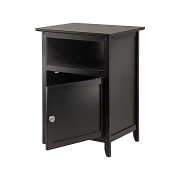 Winsome Henry 18.9"W x 14.96"D End Table, Black (20115)