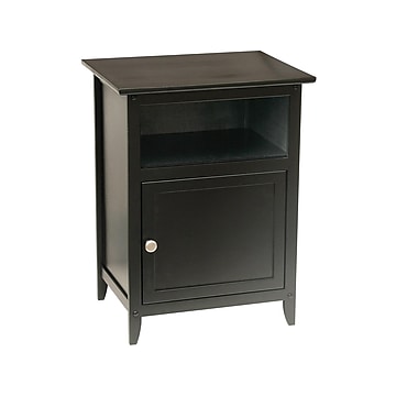 Winsome Henry 18.9"W x 14.96"D End Table, Black (20115)