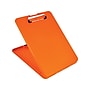 Saunders SlimMate Plastic Storage Clipboard, Letter Size, Hi-Vis Orange (00579)~#|#~sp39611545_sc7