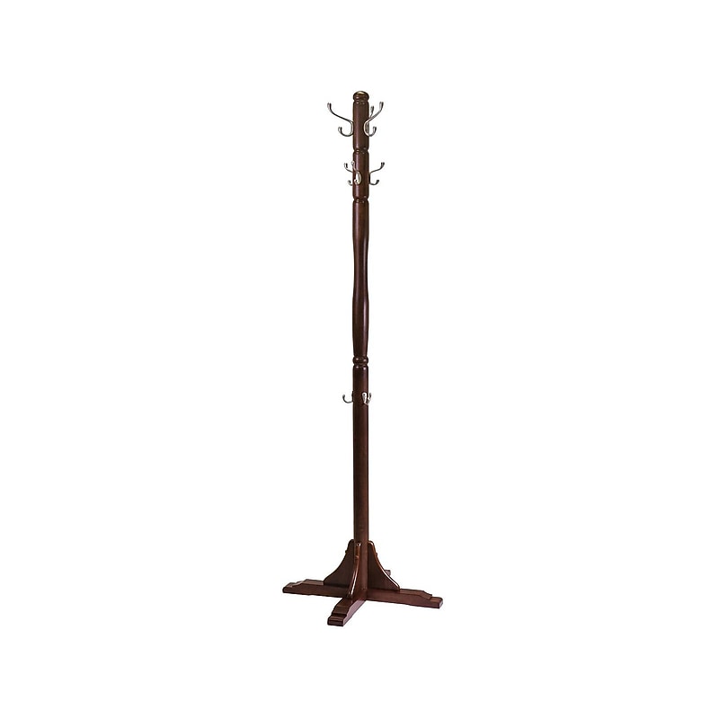 Winsome Jera Coat Tree, Cappuccino, Wood (40972) image 1