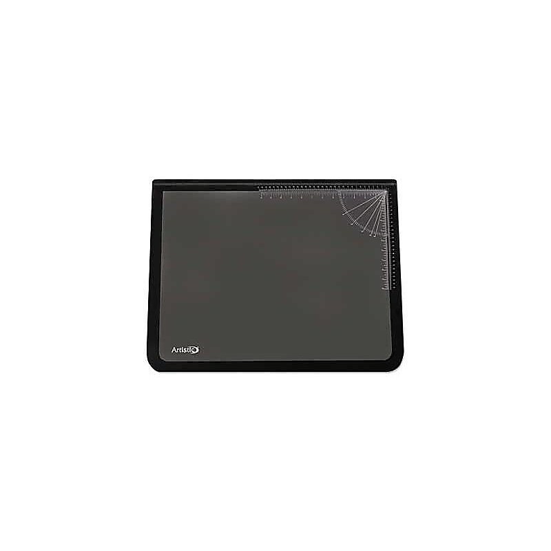 Artistic Logo Pad Anti-Slip Rubber Desk Pad, 22" x 17", Black (41700) image 1