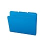 Smead Poly File Folder, 1/3-Cut- Tab Letter Size, Blue, 24/Bx (10503)~#|#~sp39611647_sc7