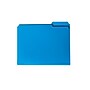 Smead Poly File Folder, 1/3-Cut- Tab Letter Size, Blue, 24/Bx (10503)~#|#~sp39611650_sc7