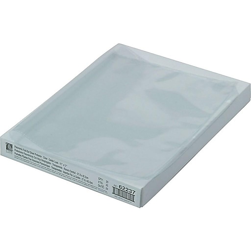 9x12 Page Protectors - Panoramic Fold-out - Four 4x6 Three 4x6 Pockets - 20  Pack 