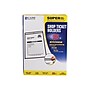 C-Line Vinyl Job Ticket Holders, 9" x 12", Clear with Black Edges25/Box (46912)~#|#~sp39611746_sc7