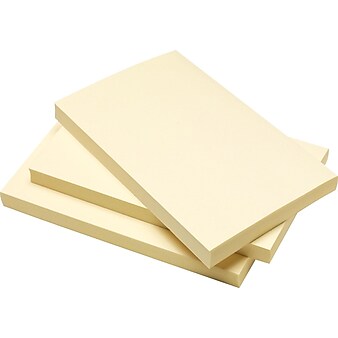 Staples® Sticky Notes, 3" x 5", 100 Sheets/Pad, 12 Pads/Pack (S-35YR12/52571)