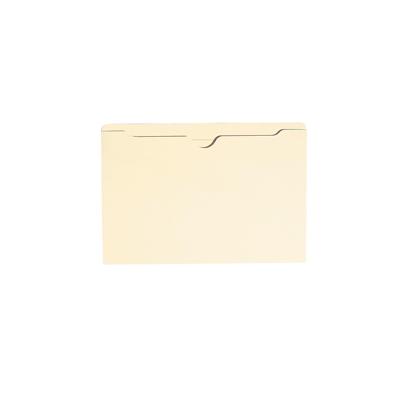 Smead File Jacket, Reinforced Tab, Flat-No Expansion, Legal Size, Manila, 100/Box (76500) image 1
