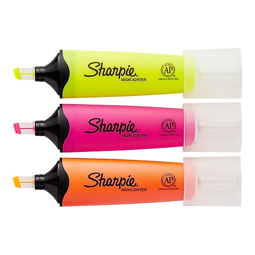 Shop Staples for Sharpie Clear View Highlighters, Chisel Tip, Assorted