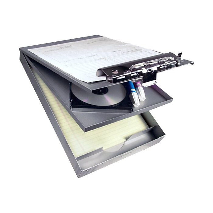 Saunders Cruiser-Mate Recycled Aluminum Storage Clipboard, Letter