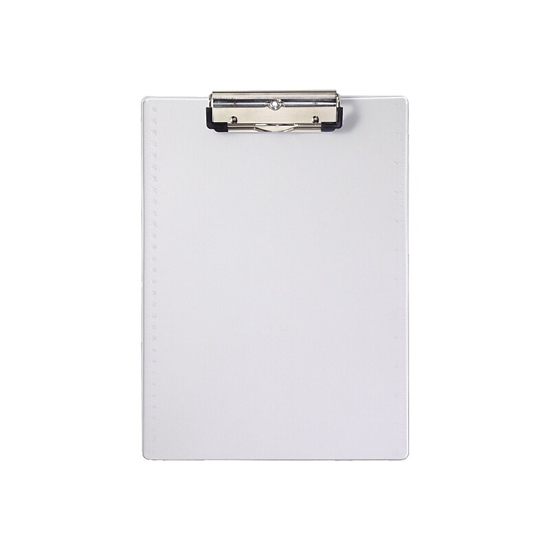 Saunders Acrylic Clipboard, Letter Size, Clear (21565) image 1