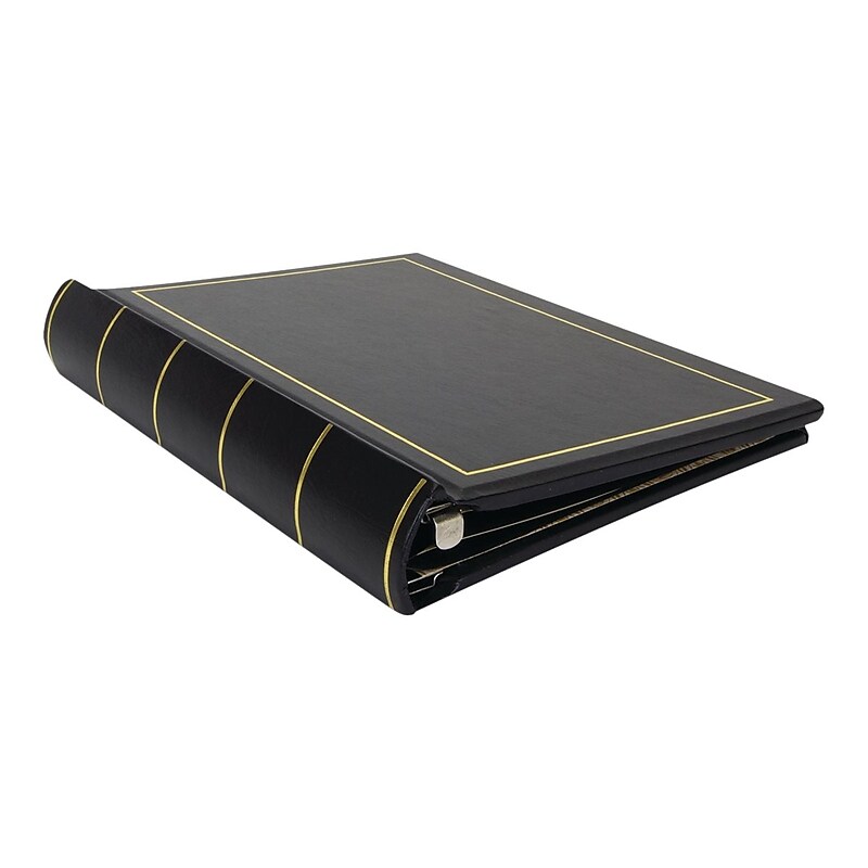 Wilson Jones Minute Record Book, 9.3"W x 11.6"H, Black, 250 Sheets/Book (W0395-11) image 1