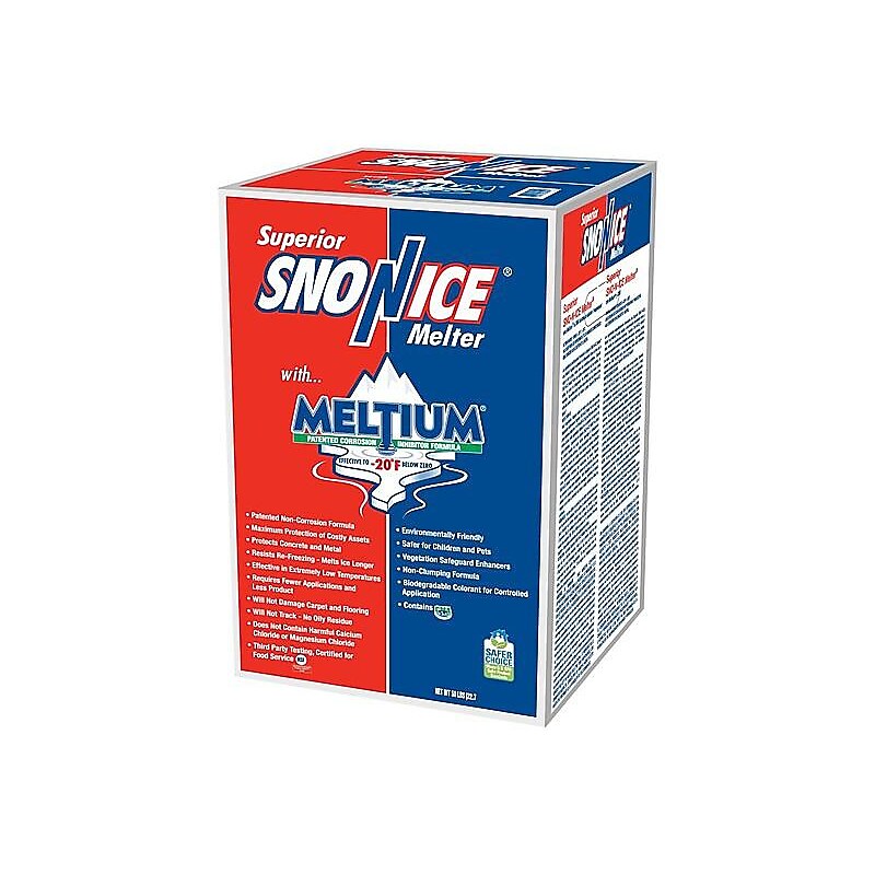 Superior Snow-N-Ice Pet Friendly Ice Melt Pellets, 50 lb. Bag (SU050BX-CP) image 1