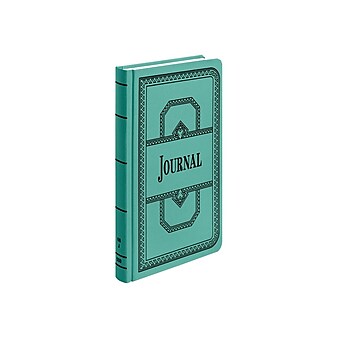 Boorum & Pease 66 Series Record Book, 7.63"W x 12.13"H x 1"D, Blue (66-500-J)