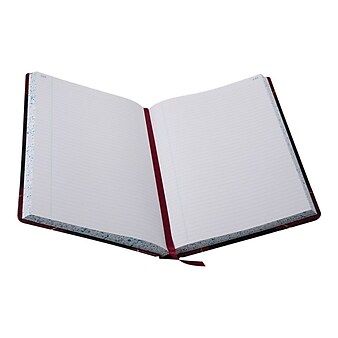 Boorum & Pease 9 Series Record Book, 8.63"W x 14.13"H x 1.63"D, Black (9-300-R)
