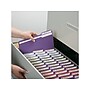Smead File Folder, 1/3-Cut Tab, Letter Size, Purple, 100/Box (13043)~#|#~sp39612340_sc7